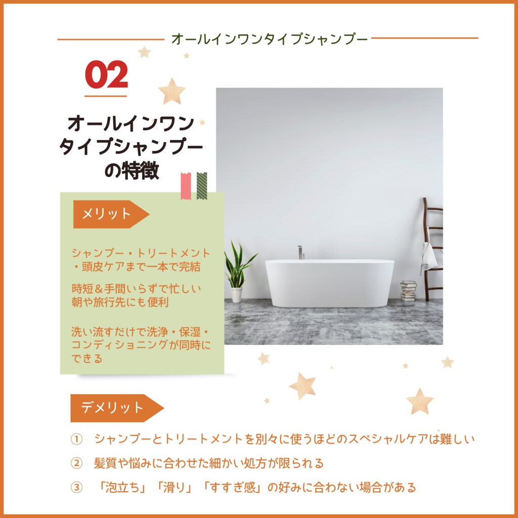 オールインワンタイプシャンプー,時短,１本で頭皮ケア